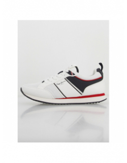 Baskets dublin brand blanc homme - Pepe Jeans