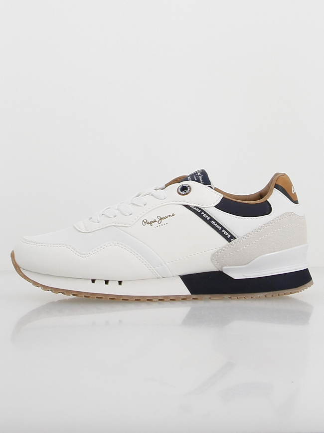 Baskets london court blanc homme - Pepe Jeans