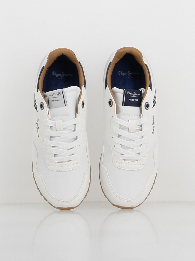 Baskets london court blanc homme - Pepe Jeans