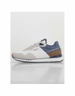 Baskets london seal bleu blanc homme - Pepe Jeans