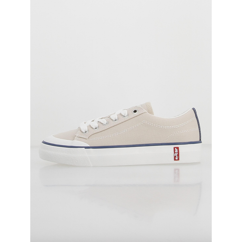 Baskets en toile ls2 beige femme - Levi's