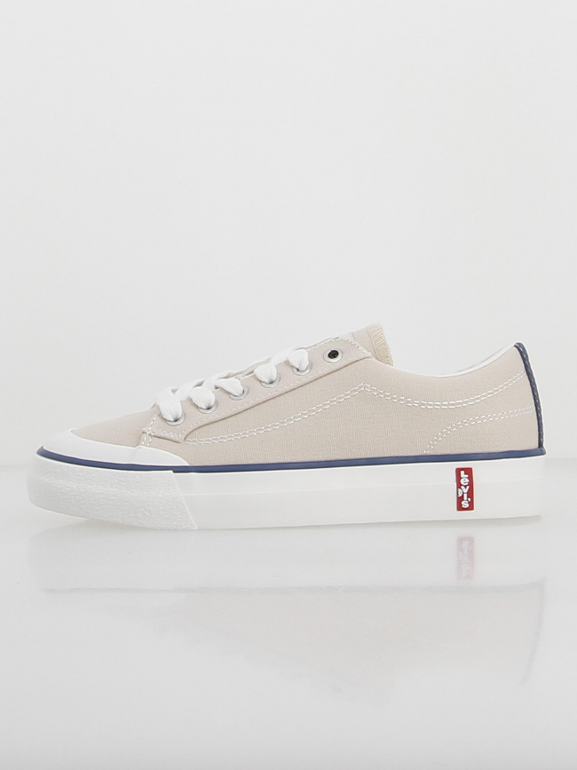 Baskets en toile ls2 beige femme - Levi's