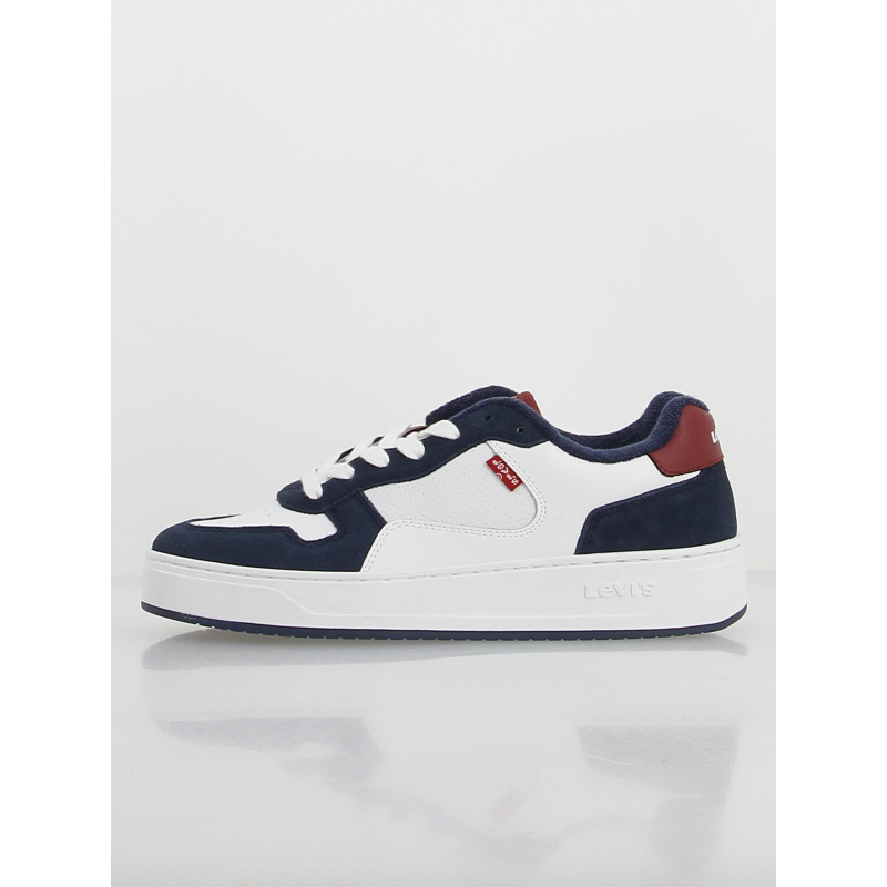 Baskets glide blanc bleu marine homme Levi s Sports