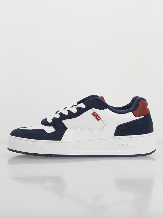 Baskets glide blanc bleu marine homme - Levi's