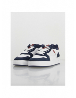 Baskets glide blanc bleu marine homme - Levi's