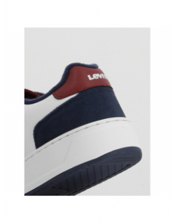 Baskets glide blanc bleu marine homme - Levi's