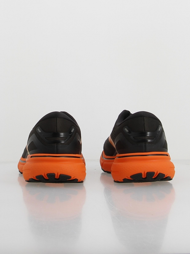 Chaussures de running ghost 15 noir orange homme - Brooks