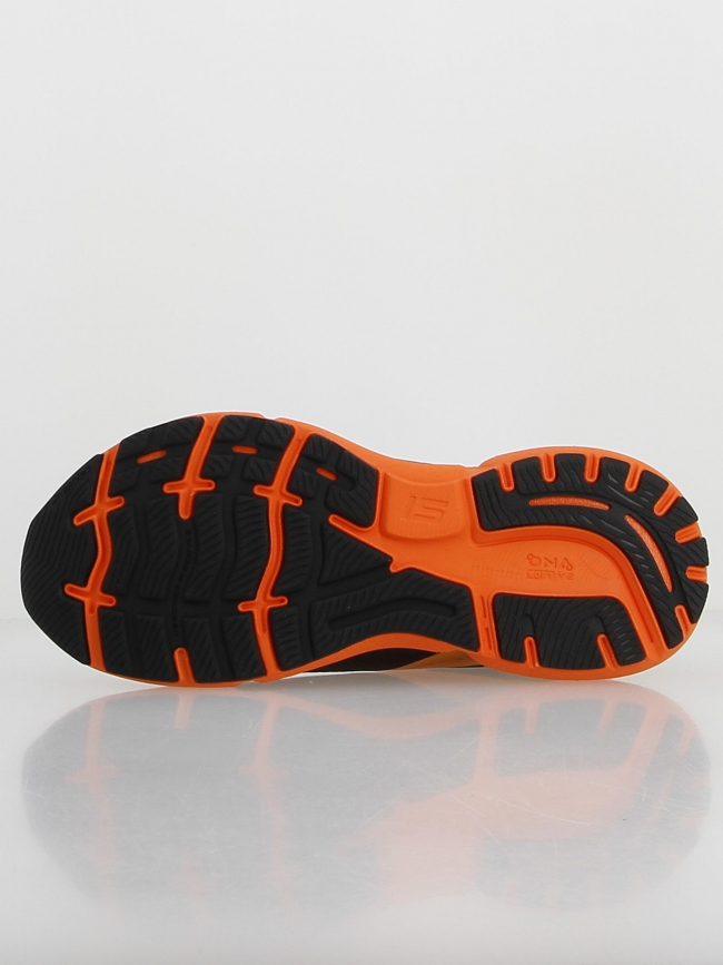 Chaussures de running ghost 15 noir orange homme - Brooks