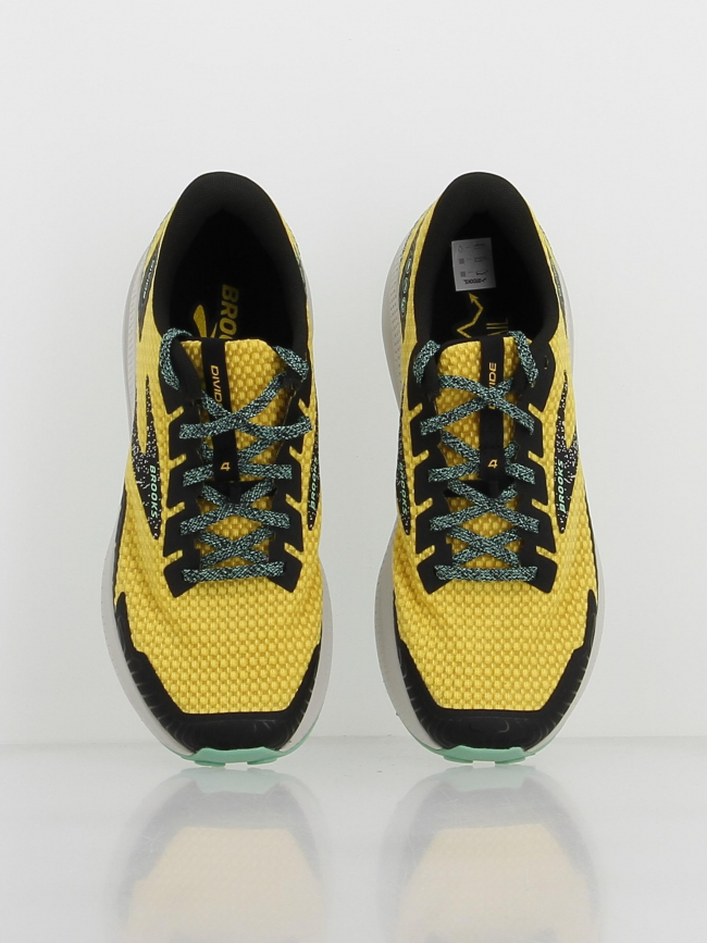 Chaussures de trail divide 4 jaune homme - Brooks