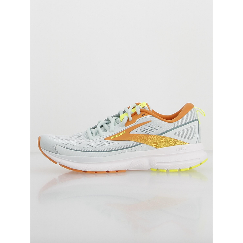 Chaussures de running trace 3 gris orange femme - Brooks