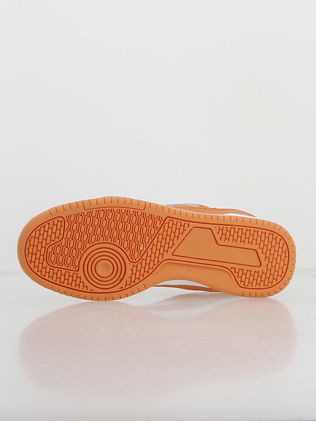 Baskets trainer bicolore orange blanc - Project X Paris