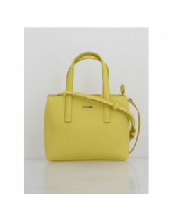 Sac à main must mini tote logo jaune femme - Calvin Klein