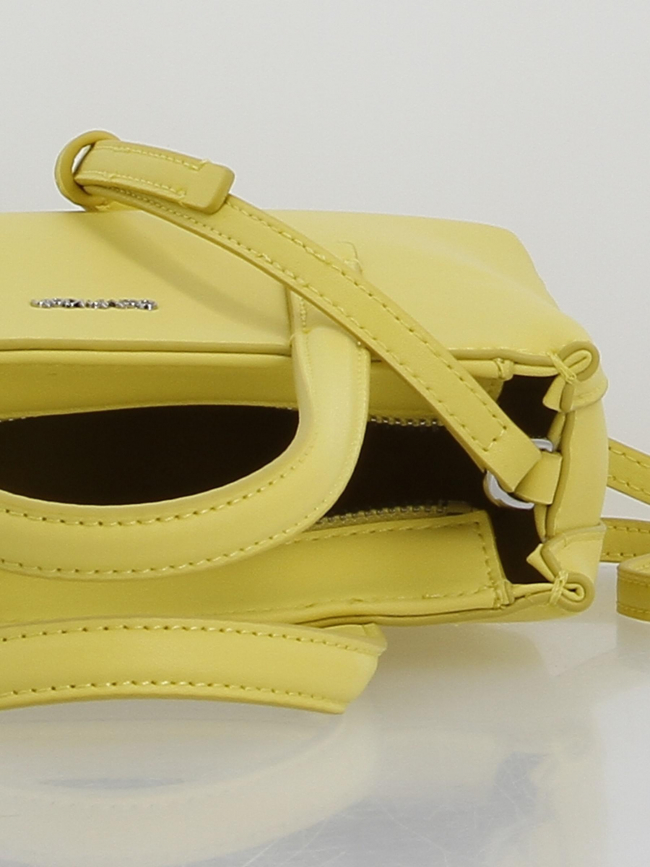 Sac à main must mini tote logo jaune femme - Calvin Klein