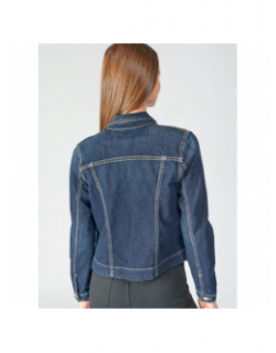 Veste en jean lilly bleu femme - Le Temps Des Cerises