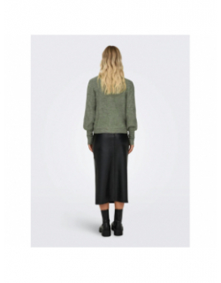 Gilet cardigan drea court vert femme - Jacqueline De Yong