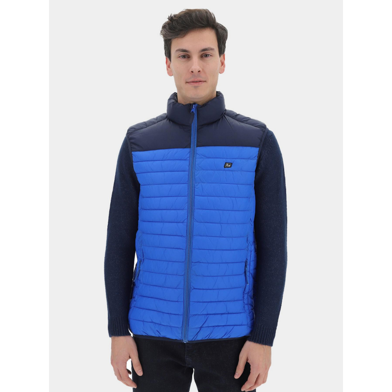 Doudoune sans manche outerwear bleu homme - Blend