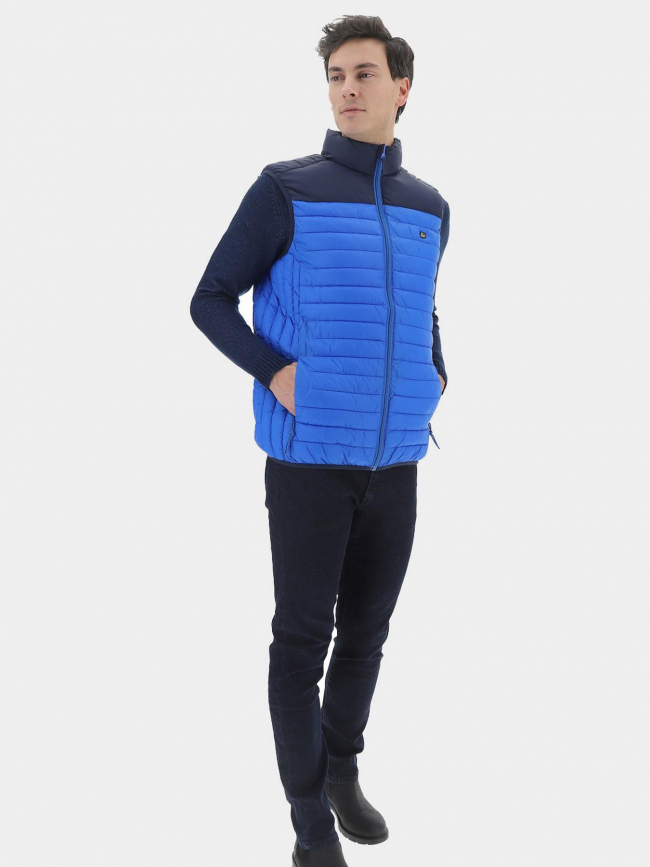 Doudoune sans manche outerwear bleu homme - Blend