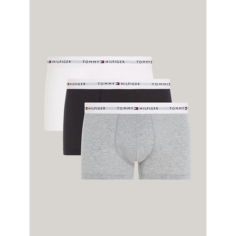 Pack 3 boxers assortis gris/noir/blanc homme - Tommy Hilfiger