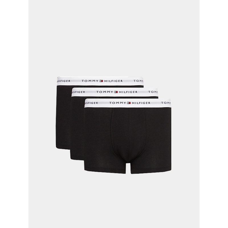 Pack 3 boxers stretch blanc noir homme - Tommy Hilfiger