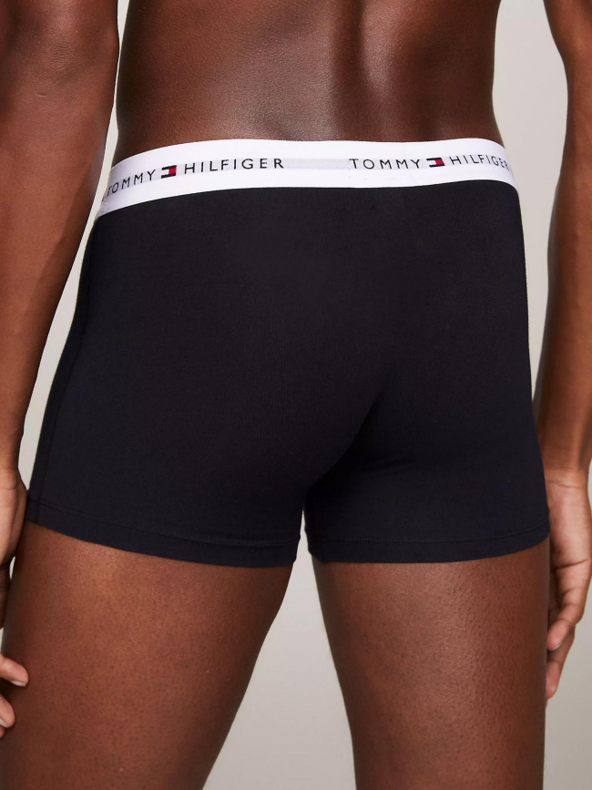 Pack 3 boxers stretch blanc noir homme - Tommy Hilfiger