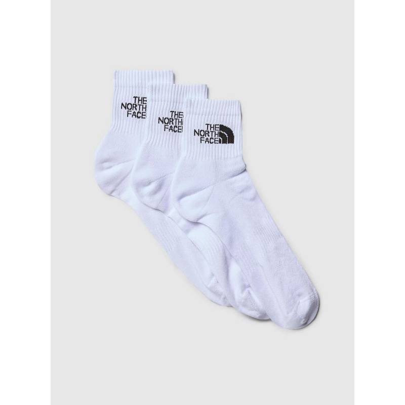 Pack de 3 paires de chaussettes blanc - The North Face