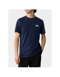 T-shirt simple dome bleu marine homme - The North Face