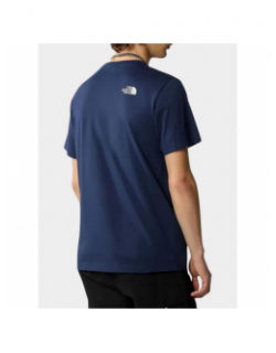 T-shirt simple dome bleu marine homme - The North Face