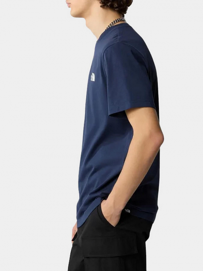 T-shirt simple dome bleu marine homme - The North Face