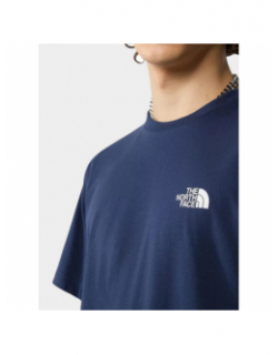 T-shirt simple dome bleu marine homme - The North Face