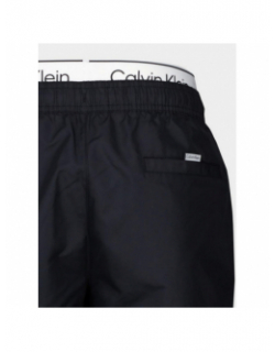 Short de bain double ceinture noir homme - Calvin Klein