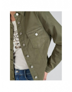 Veste lilly lizard kaki femme - Le Temps Des Cerises
