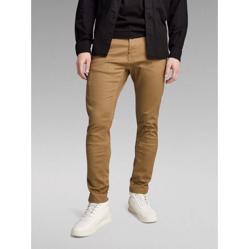 Pantalon chino skinny 2.0 beige homme - G Star