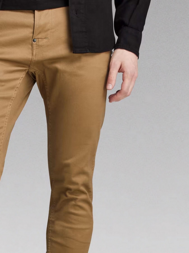 Pantalon chino skinny 2.0 beige homme - G Star