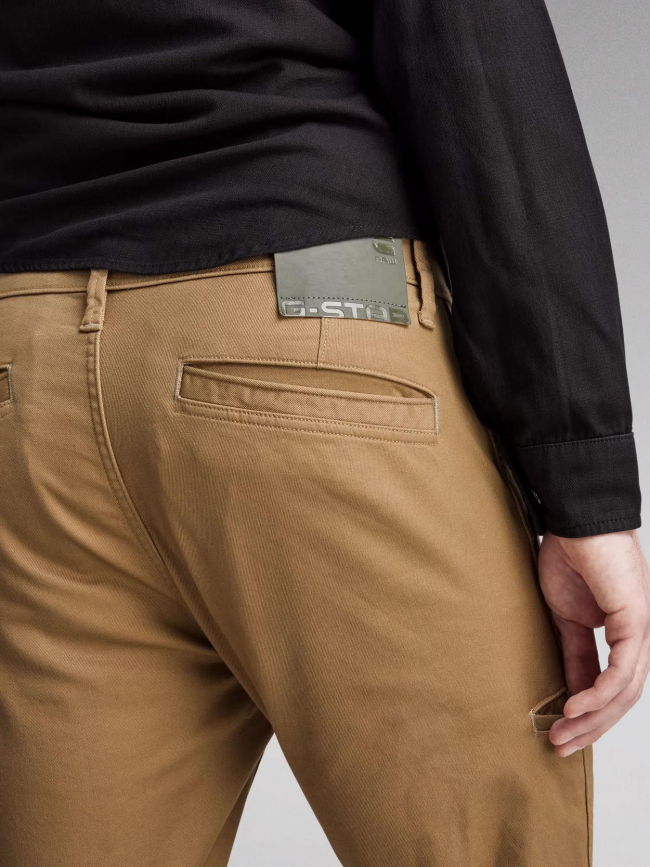 Pantalon chino skinny 2.0 beige homme - G Star