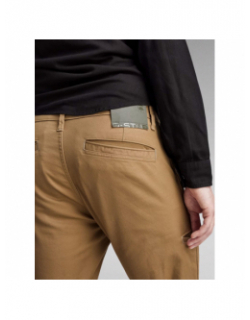 Pantalon chino skinny 2.0 beige homme - G Star