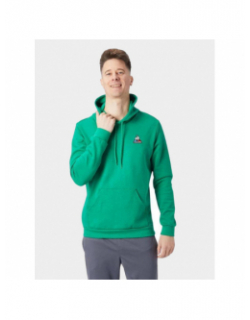 Sweat à capuche essentiel vert homme - Le Coq Sportif