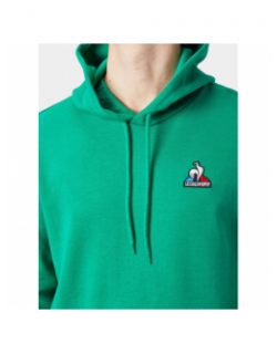 Sweat à capuche essentiel vert homme - Le Coq Sportif