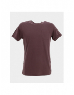 T-shirt manches courtes bhnasir bordeaux homme - Blend