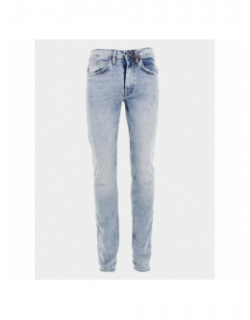 Jean slim twister bleu delavé homme - Blend