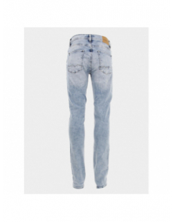 Jean slim twister bleu delavé homme - Blend