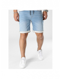 Short en jean jogg bleu clair homme - Blend