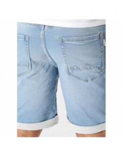 Short en jean jogg bleu clair homme - Blend