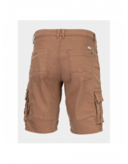 Short denim cargo marron homme - Blend