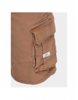 Short denim cargo marron homme - Blend