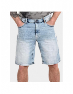 Short denim bleu délavé homme - Blend