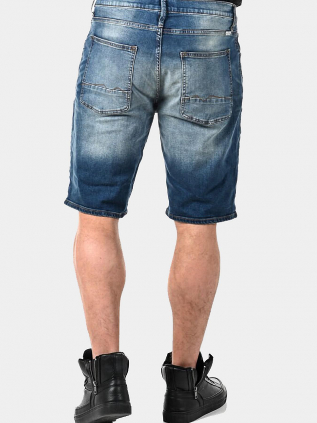 Short denim bleu marine homme - Blend