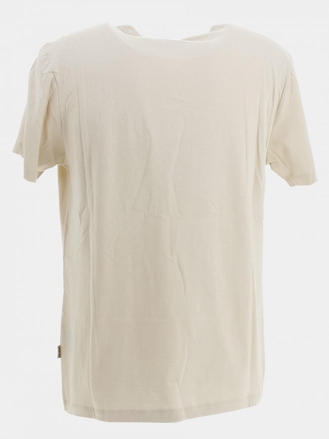 T-shirt regular fit à relief beige homme - Blend