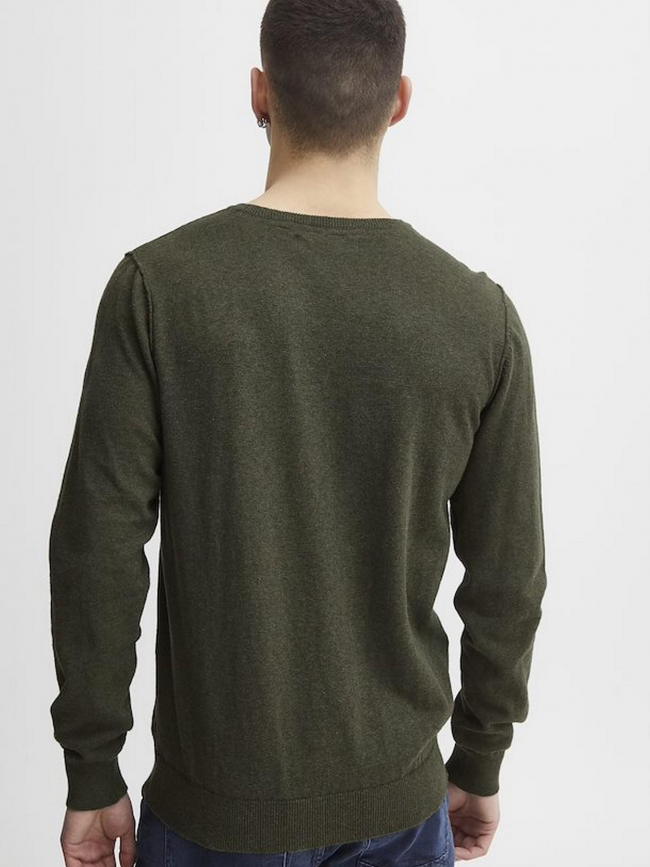 Pull uni vert homme - Blend