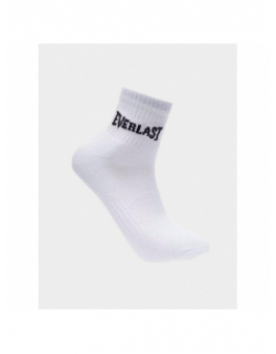 Lot de 3 paires de chaussettes 43-46 blanc - Everlast