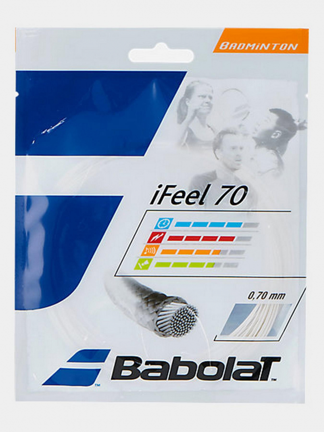 Cordage raquette de badminton ifeel 10,2m blanc - Babolat